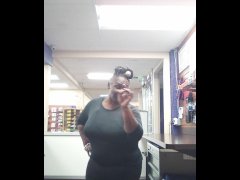 Dancing to Alien Superstar by Beyonce (At Work)