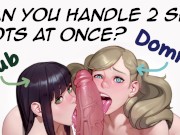 Preview 3 of Sex Bot "Gag Gift" Feels Like Heaven ♥ | Layered Sub/Domme Duo Audio w/ Wet Sounds