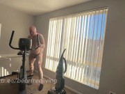 Preview 6 of Chubby Straight Guy Vacuums Living Room Naked