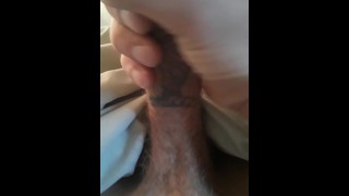 Acariciando meu pau longo e duro tatuado Teaser