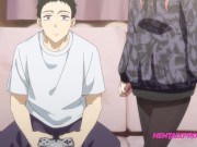 Preview 5 of Shy Gamer Boy & Horny Teen Stepsister • UNCENSORED HENTAI