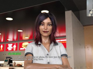 🔥 SALTO DE FÉ | Conhecer Uma Garota Sexy no Burger - Capítulo 2 | Visual novel [JOGABILIDADE PARA PC] [ENG]