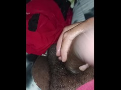 Friday morning masturbation session