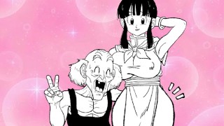 Kamesutra From DBZ Erogame 142 Marries An Old Man Who Is Perverted By