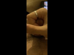 Masturbating while locked after 4 weeks