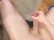 Preview 6 of Huge Load From Straight Uncut Big Cock