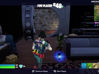 DEKU GETS FUCKED BY FUTA HARLEY QUINN / FORTNITE