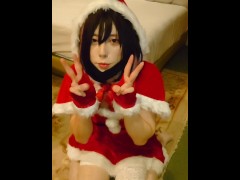 男の娘サンタガールの変態えちえちダンス&ちんシコオナニー【女装】【X'mas】【コスプレ】フルバージョンはマイファンズにて公開中♪