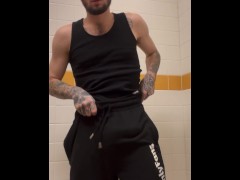 Onlyfans/tussin_t shows you his cock everyday on onlyfans at work. COCK ON THE CLOCK. Warehouse