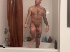 Shower time - Screenshot 16 of 16 - Male Masturbation