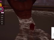 Preview 2 of Puppy Boy Electrostim & Male multiple orgasm :3 // VRChat ERP & Loud Male Moaning