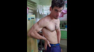 Scrambled1994 - Guy showing gym gains