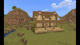 Minecraftでログハウスを作る方法