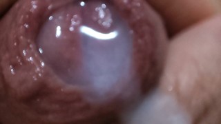 Close up ejaculation