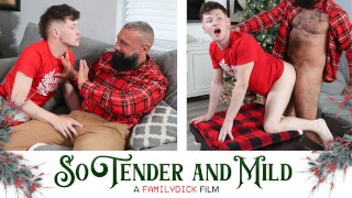 In Order To Finally Seduce His Handsome Stepdad The Lustful Stepson Wants To Spend Christmas With Him