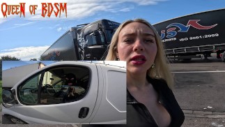 Domina stellt Amazon Prime Typ zur Rede