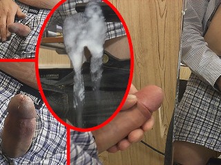 Trianon Cumshot #381. Дрочу перед зеркалом