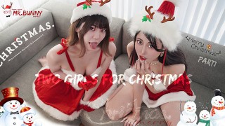 Mr Bunny Two Girls For Christmas Part 1