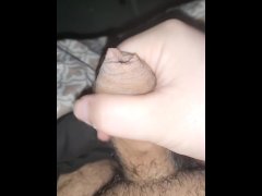 Stroking my fat cock for sluts