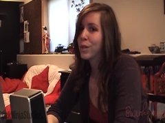 Step Brother Jerking Off In Front Of Brunette Big Ass Step Sister Winky Pussy Turns Into Sex
