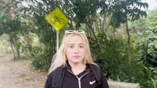 VIP SEX VAULT - Blonde Czech Slut Barra Brass Gets Horny And Fucks Her Driver