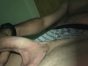 Preview 5 of touching and admiring this nice cock 👅