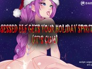 Preview 1 of Cum-Obsessed Elf Drains Your Cock for Christmas [Yandere] [Crazy Horny] [Agressive Fsub]  || AUDIO