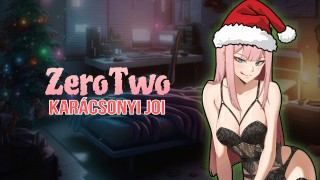 The Christmas Present From Zero Two Is Zerotwo JOI Multiple Completion In Hungarian