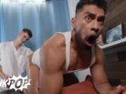 Preview 3 of TWINKPOP - Maverick Sun Pounds Ihan Rodriguez's Smooth Asshole And Fills It With His Cum
