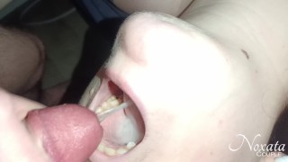 4K | Titjob till I finish in her mouth