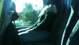 ГОРЯЧАЯ НЕЗНАКОМКА В АВТОБУСЕ ПОКАЗЫВАЕТ СВОИ СИСЬКИ И ДЕЛАЕТ МНЕ МИНЕТ