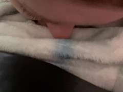 Pussy licking up close