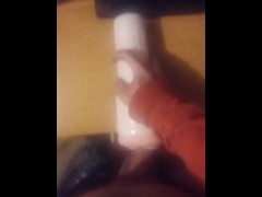 My new Fleshlight toy play