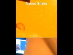 Solid Snake Big Dick Pumping - Screenshot 11 of 16 - Male Masturbation