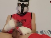 Preview 2 of Pup Touching His Big Dick , PetPlay