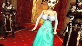 Elsa Zmrazené Plné Hardcore Sex 3D Animace Porno