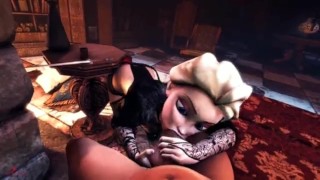 Fairywhiplash Elsa Zamrożona Pełna, Hardkorowa Animacja 3D, Seks Porno