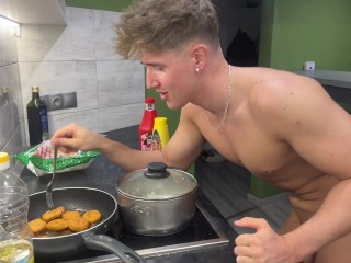 Arroz, Nuggets De Pollo, Naked Cocinar