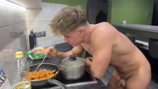 Naked Cooking Chicken Nuggets Made Of Rice