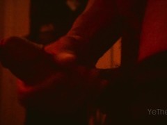 Big Aesthetic Cock Stroked in Orange