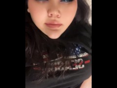 BBW quietly gets off while for you while he’s in the other room.
