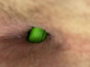 Preview 5 of Sealing Green in my sloppy hole with a glass plug