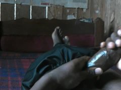 STROKING THAT HEAD HARDER AS I PREPARE FOR A HOT FUCK