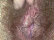 Preview 6 of Hairy Pussy, Asshole & Gaping ... with Queefing