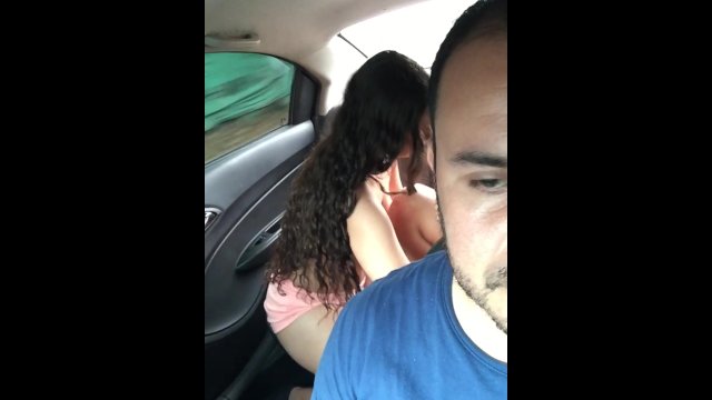 traveling with two whores in the back seat of the car