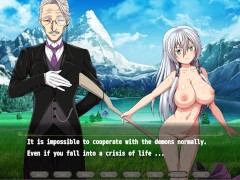 A witch of eclipse - A cute sexy witch with a older man