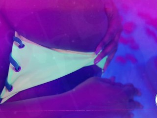 Stripperin Meistert Lustvolle Muschi Mit Großem Schwanz