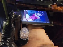First time using auto masturbator  "The Handy" it felt so good on my small cock - Screenshot 1 of 16 - Cumshot