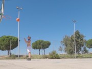 Preview 2 of Fully naked basketball in public