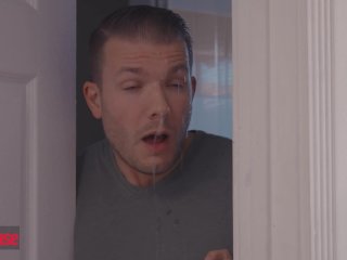 ADULTMOBILE - Redhead Madi Collins Rubs Her Pussy When Her Hot Stepbrother Comes In And Fucks Her screenshot number 0